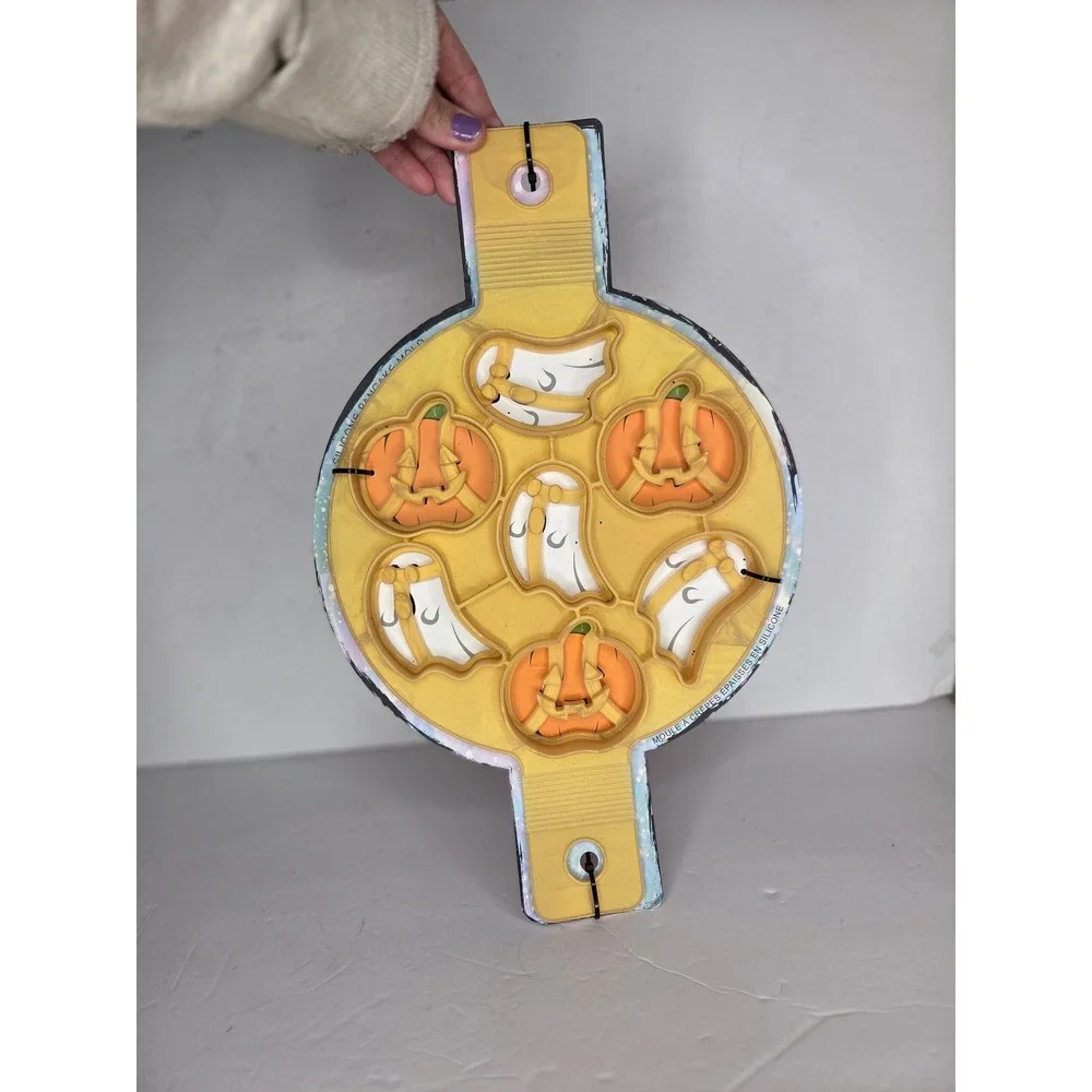 Halloween‎ Ghost and Pumpkin Pancake Silicone Mold
